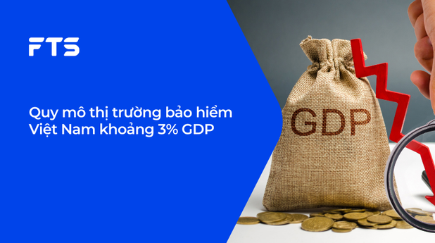 Quy mô thị trường bảo hiểm Việt Nam khoảng 3% GDP