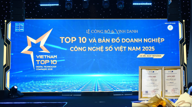 FTS nhận “cú đúp” Top 10 Công nghệ số Việt Nam 2025 từ VINASA – Khẳng định vị thế trong chuyển đổi số